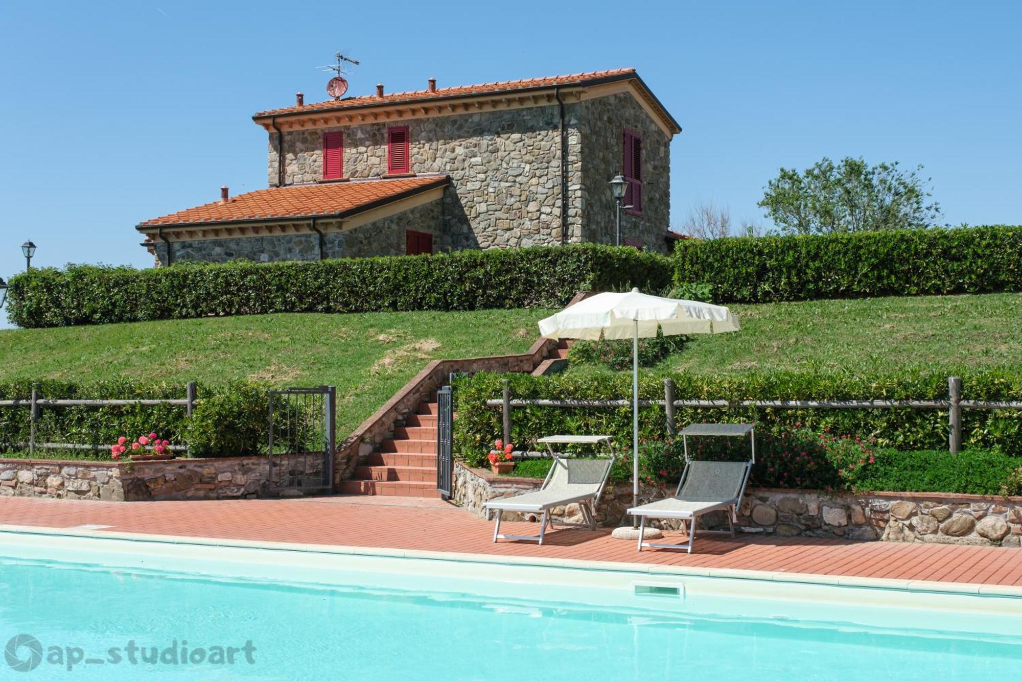 Il Poggio Della Pieve Apartments Santa Luce Buitenkant foto